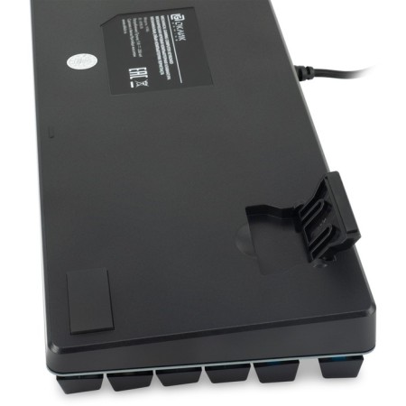 Keadlor Rick 970g Dark Knight Mechanical Black/Silver USB for Gamer Led-4