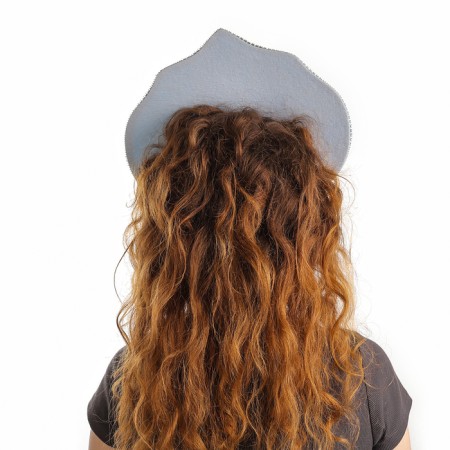 Kokoshnik "Zimushka" with ribbons-3