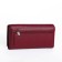 Women's wallet on a magnet, burgundy color