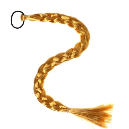 Gum braid 66 cm, color golden blond-3