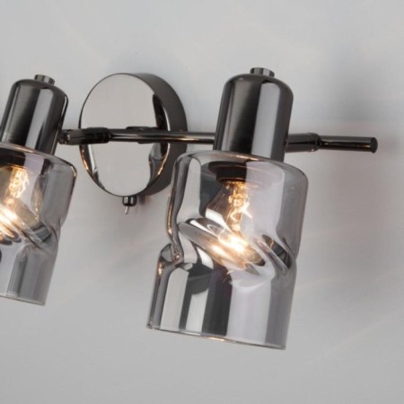 ANSA lamp, 3x40W E14, color black pearls-6