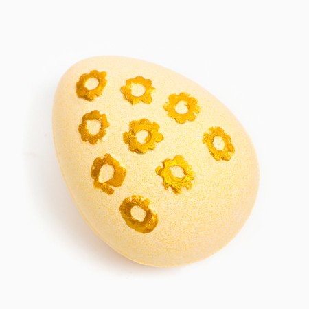 Book for the bath "Easter egg" yellow, 100 g