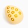 Book for the bath "Easter egg" yellow, 100 g