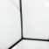 Aquarium "octagonal" with a lid, 24 liters, 25 x 25 x 46/50 cm, black