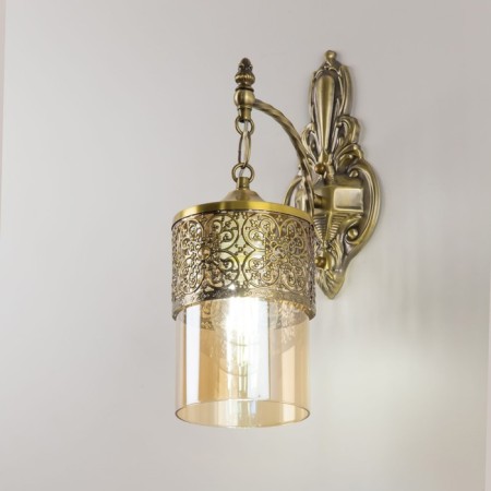 Sconces Citilux "emir" CL467313, 12x39 cm, 1x75W, e27, brown color-13