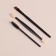 Makeup set, 3 items, black color