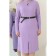 Female dress, size 56, purple color