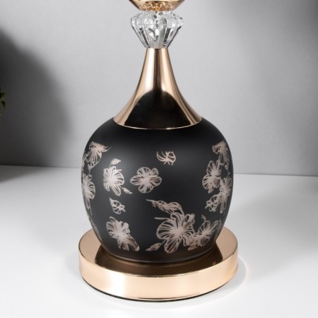 Alvi table lamp 1x60W E27 black and gold 28x28x45 cm Risalux-3
