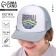 Baby cap for a boy with a Sport grid, gray color, rr 52-54, 5-7 years old