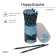 Chernographic pencil BrunovisConti Happygraphix Jumbo "Fairytale animals. Dinosaurians", NV, three -sided