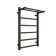 Electric towel "Dvin" FJ Plaza Neo, 800x500 mm, dimmer, black matte