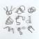 Set of metal puzzles "Smart nails"