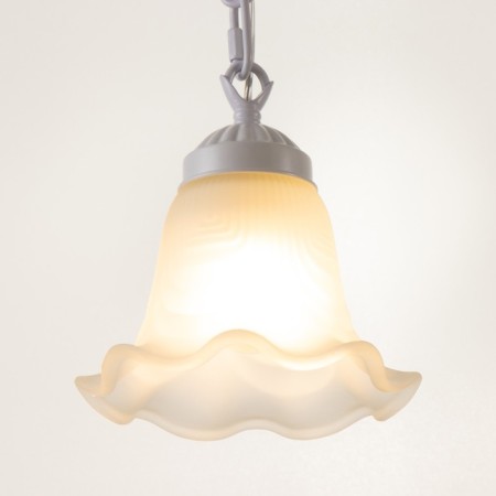 Bayerlux lamp "Castillio" 1he27 60W white 13x13x15-50cm-2