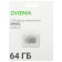 DIGMA 64GB DRIVE2 DGFUM064A20SR USB2.0 Silver flash drive