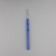 Knitting hook, with a plastic handle, d = 2 mm, 13.5 cm, blue color