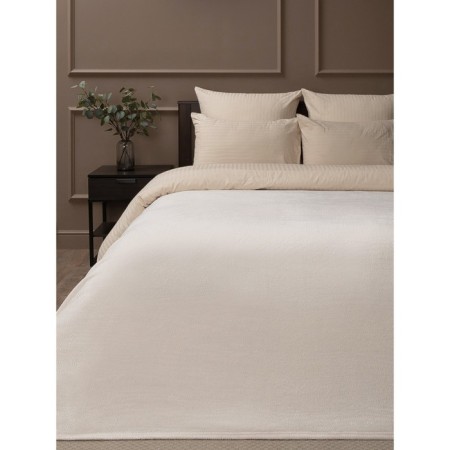 Texrepublic blanket, size 200x220 cm, champagne color