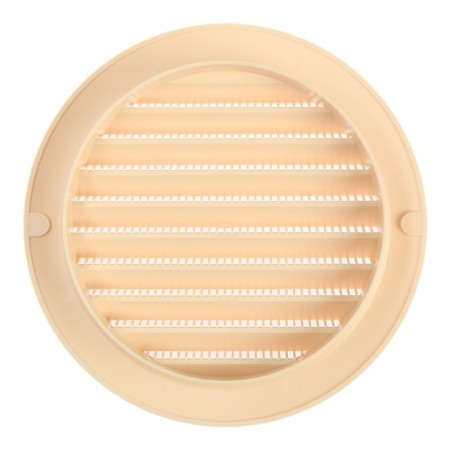 Ventilation grate Zein, D = 125 mm, round, with a grid, a flange, a stiff, elephant. bone-5