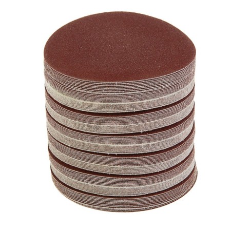Circle of abrasive grinding under the "Velcro" Tundra, 125 mm, P80, 100 pcs.-4