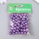 A set of plastic beads "Astra" coating AB (imitation of pearls), plastic, 8mm, 25 grams, lilac 94