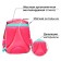 School backpack, 37 x 26 x 13 cm, ergonomic back, calligrata orth "cat panda"