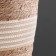 Storage basket with handles "Java", D380 Sh380 B340, natural, white