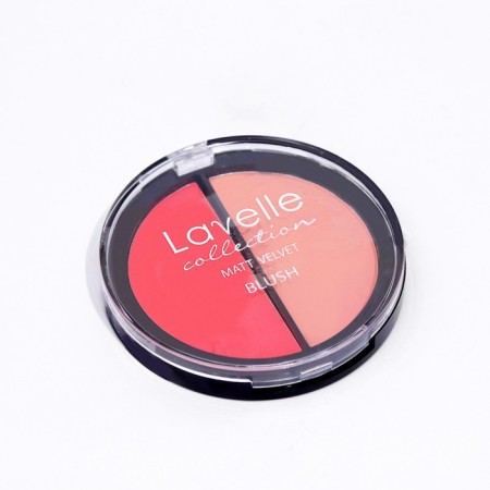 Two -tone compact blush Matt Velvet Blush, tone 01