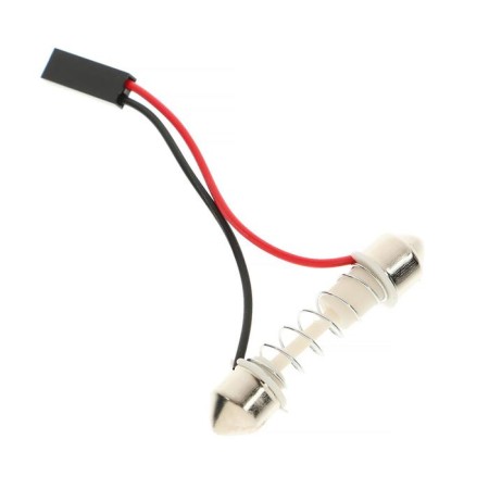 Auto Stuff LED 43 × 35 mm, 12 V, 48 SMD, two adapters, light white-2