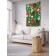 Decorative panel with photo printing "Ginger gingerbread", vertical, size 150x200 cm