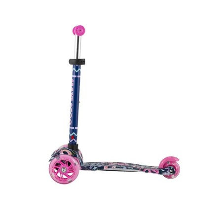 MAXISCOO BABY 2021 scooter with luminous wheels, flamingos print-1