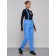 Semi -combinezone ski insulated female winter, size 44, blue color