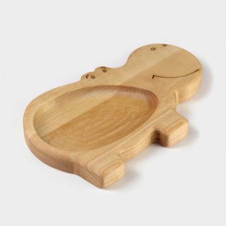 Wooden ADELICA BURINE "Hippo", 19.5 × 12.5 × 1.8 cm, birch-6