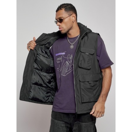 Luy jacket transformer male winter, size 52, black color-22