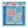 Notebook in a gift box, on a lock, A6, 50 sheets, line "Flowers", mix