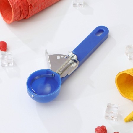 Spoon for ice cream of the “Assistant” shares, 20.5 cm, 50 ml, color mix