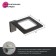 Soap dish IDDIS SLIDE SLIGMG0i42, 107x116x71 mm, matte glass, color graphite