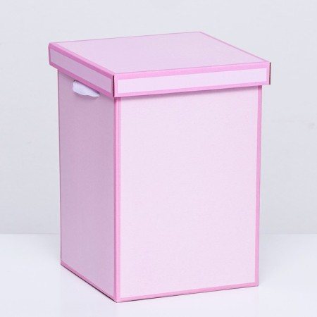 The box is folding, pink, 17 x 25 cm-2
