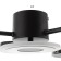 Causteen with PDD 2300/7BK LED 150W 3000-6000K black 75x75x9 cm Bayerlux