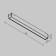 TECHNICAL TR161-1-16W3K-B BASIS, 280x27x29 mm track lamp, LED, 16W, 640LM, 3000K, black color black