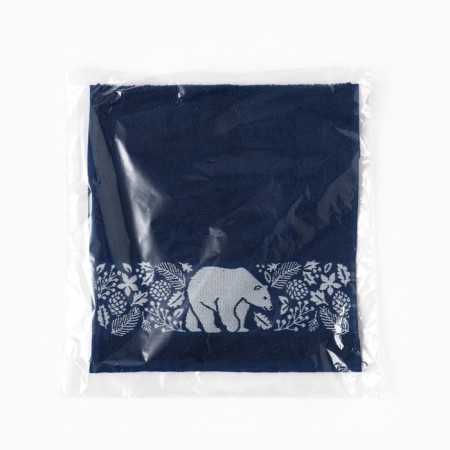 Terry towel "White Bear" 50x90 cm, 100% cotton, 360g/m2-5