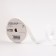 Plastic tape "Bright matte", 1.2cm x 45m, white