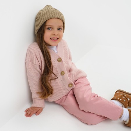 Cardigan Children's KAFTAN, p. 26 (80-86 cm), pink-9