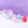 A set of sponges for makeup in the Lovely SET, 3 pieces container