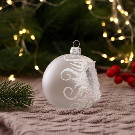 The ball "crumpled" 8.5 cm-1