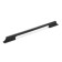 Cappio bracket handle, aluminum, m/o 288 mm, black color with gray insert