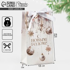 Gift package with the ribbon 