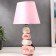 HELP lamp 16621/1 E14 40W Belo-pink 20x20x38 cm Risalux
