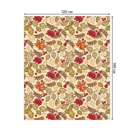 Tables on the table "Gifts of autumn", rectangular, oxford, size 120x145 cm-1