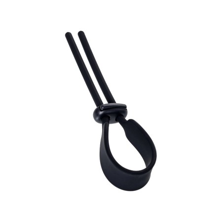 Lasso for penis A-Toys byfa Keb, silicone, black, 14 cm-2
