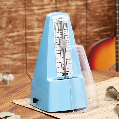 Metronone Mechanical Gleam, Blue, 40-408 beats per minute, 21 x 10 x 12 cm,-1