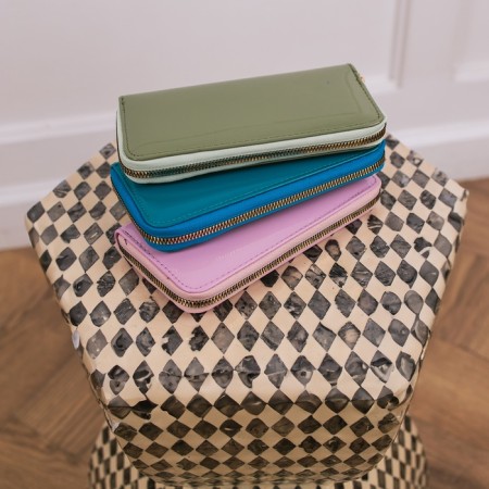 Lightning wallet, turquoise color-4